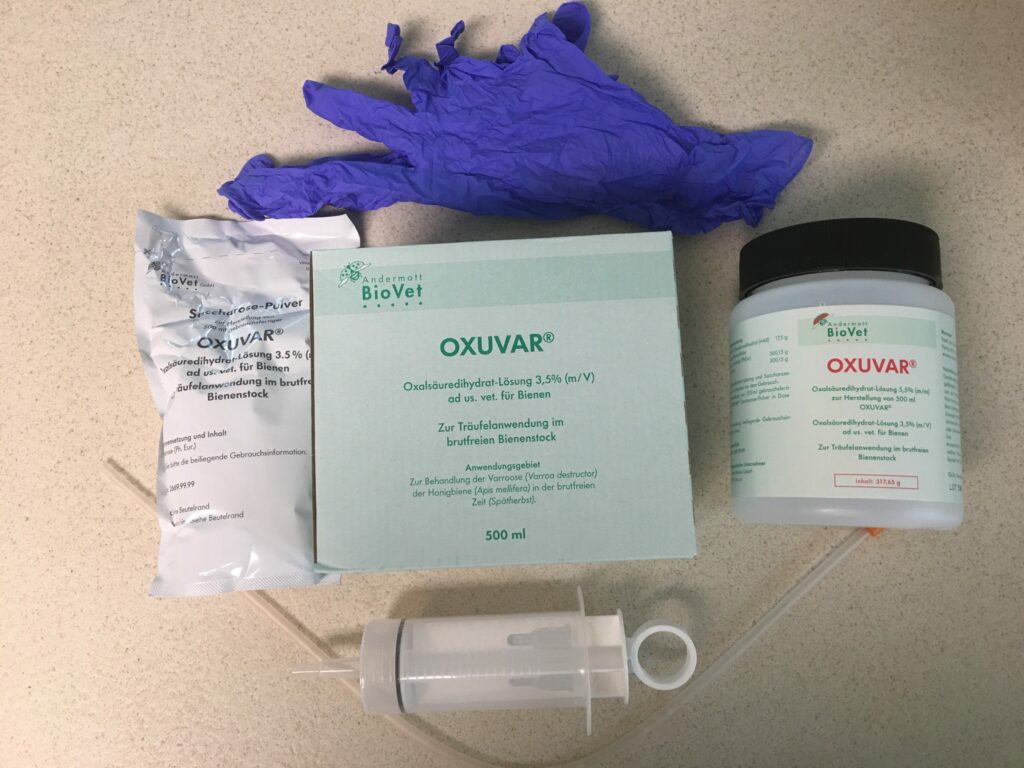 Winter Oxalsäure Behandlung Ausstattung