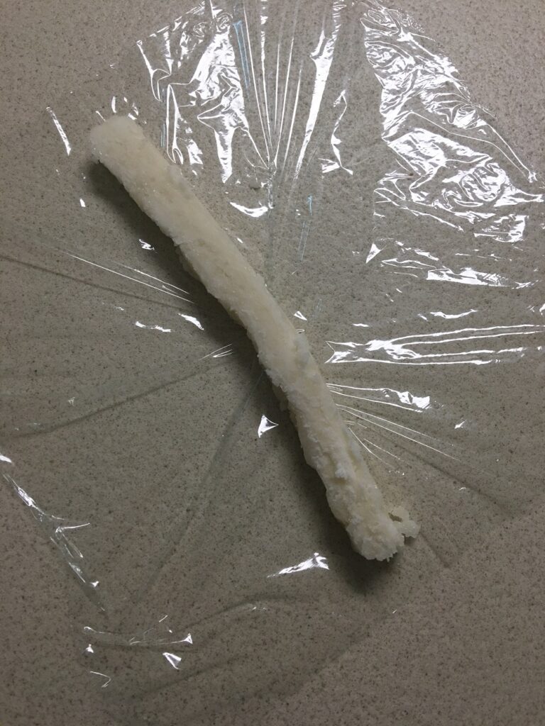 Futterteig einpacken